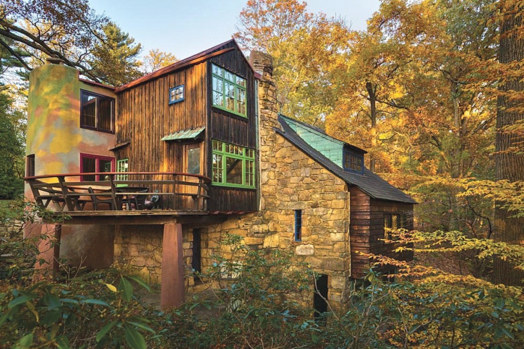 View of Wharton Esherick’s home and studio from the west. Photo by Charles Uniatowski, courtesy the Wharton Esherick Museum, Malvern, Penn.